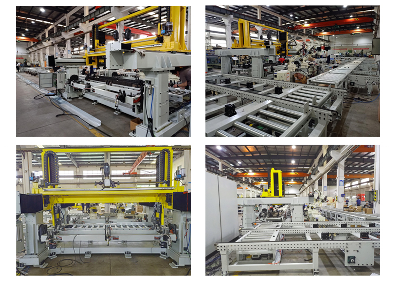 龍門吊上梁、立柱機器人弧焊流水線